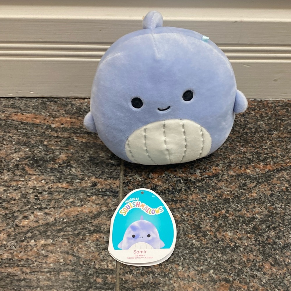 Squishmallows - Samir Whale - 5”